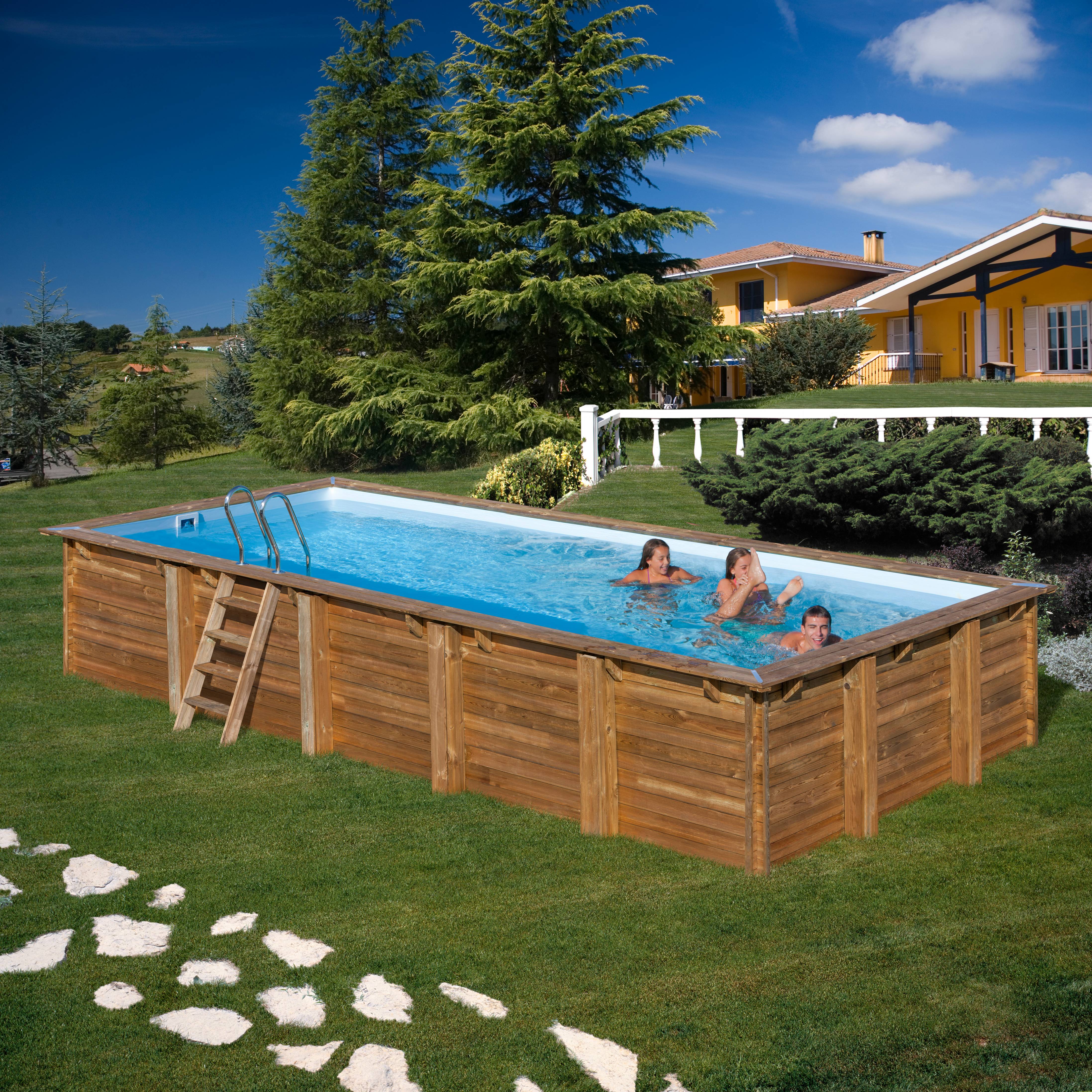 Gré - Piscine bois BRAGA - Gré - Image 3