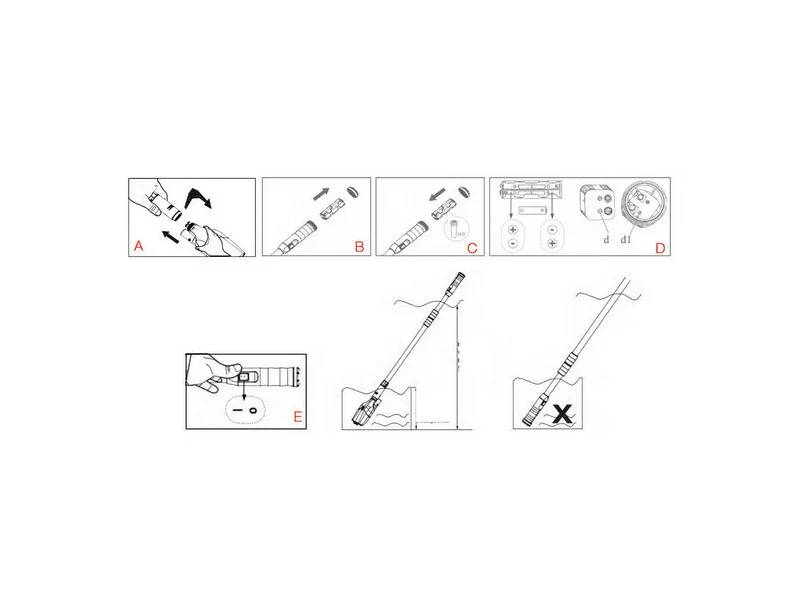 Gré - Nettoyeur de fond électrique Stick Vac – GRE - Image 7
