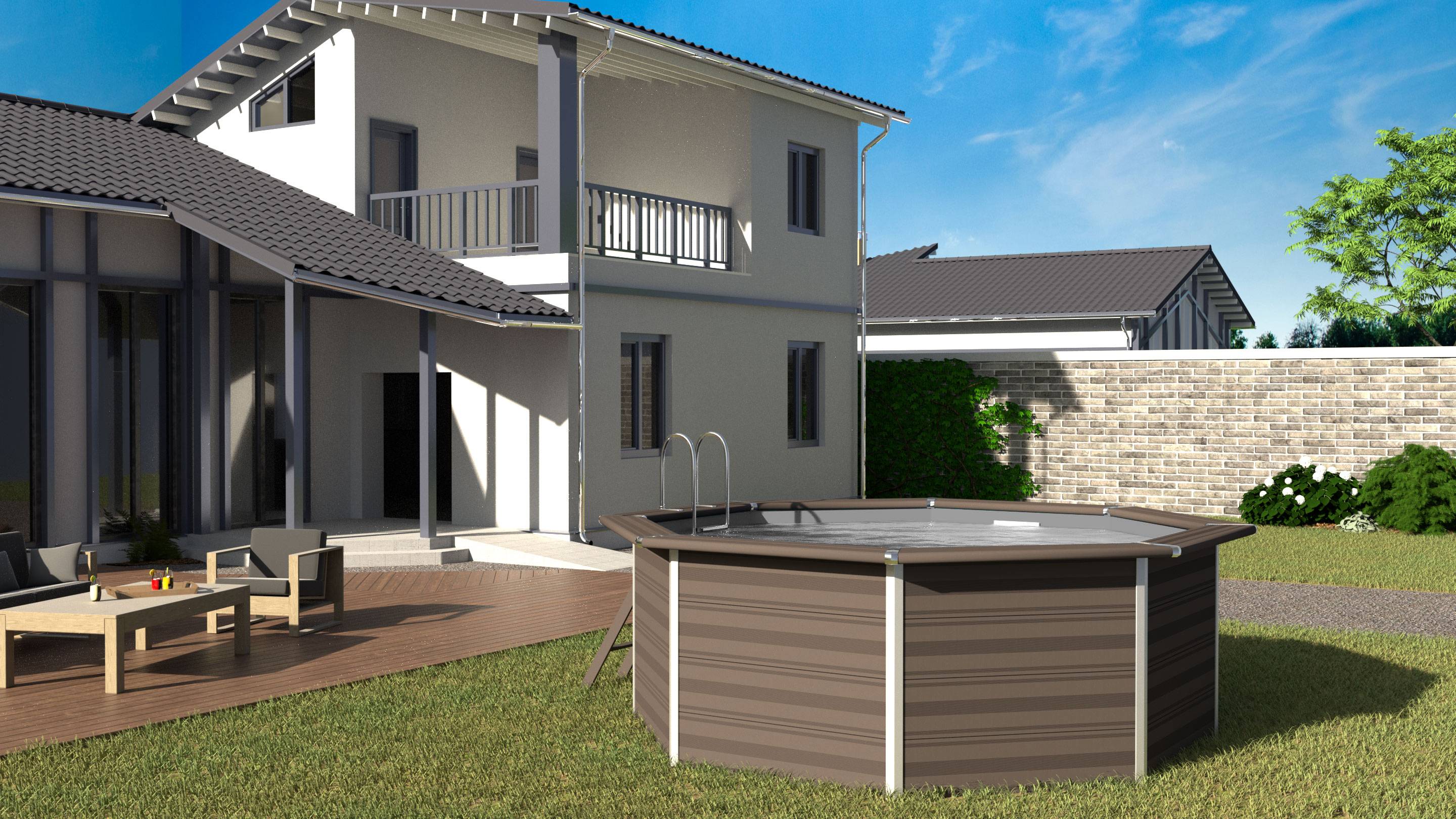 Gré - Piscine ronde composite - Gré - Image 20