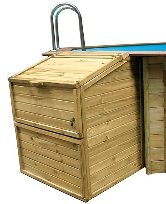 Gré - Coffre de filtration en bois pour piscine - Gré - Image 8