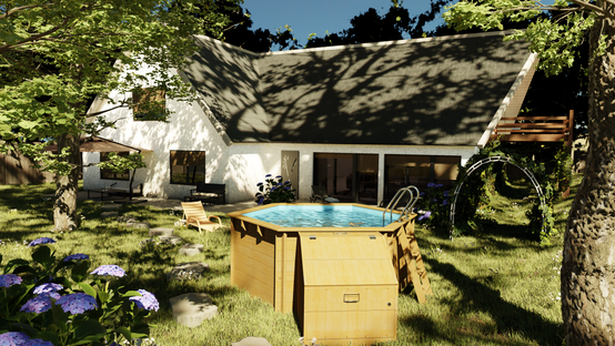 Gré - Coffre de filtration en bois pour piscine - Gré - Image 9