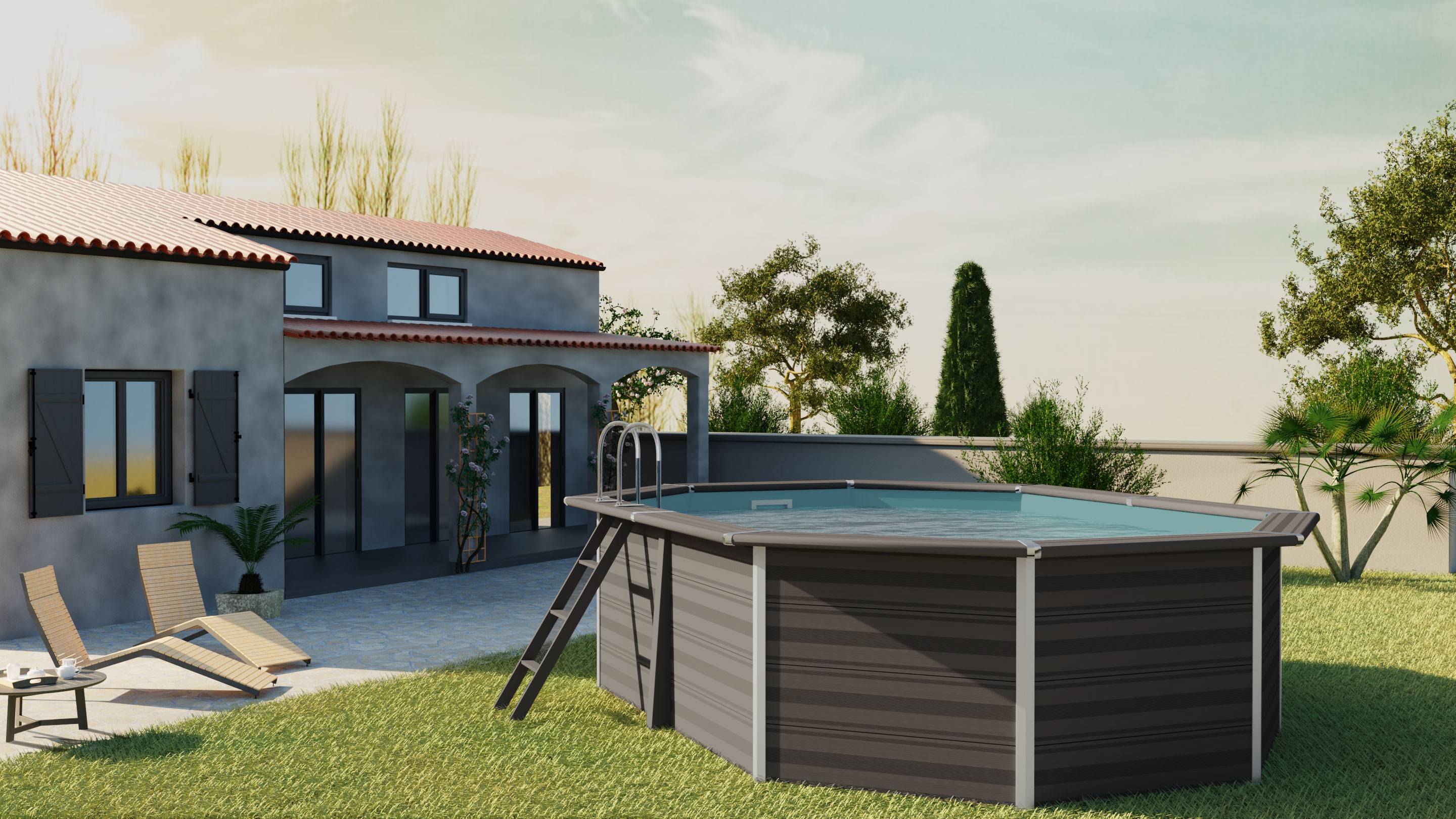 Gré - Piscine ovale composite - Gré - Image 9