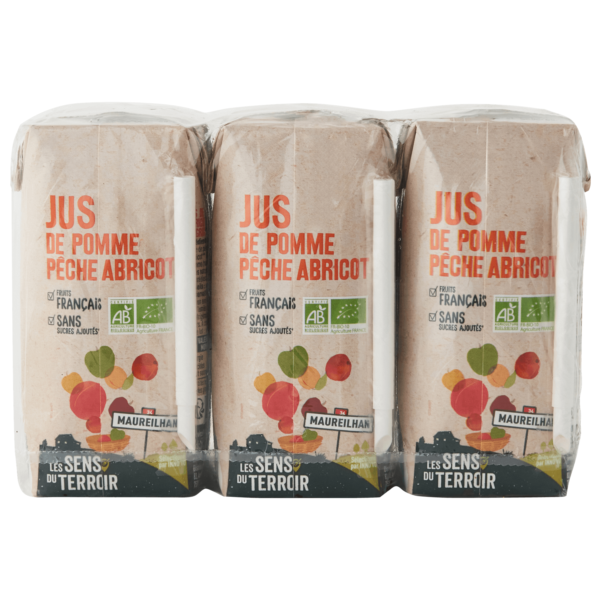 Les Sens du Terroir - Jus multifruits BIO 6x20 cl - Les Sens du Terroir