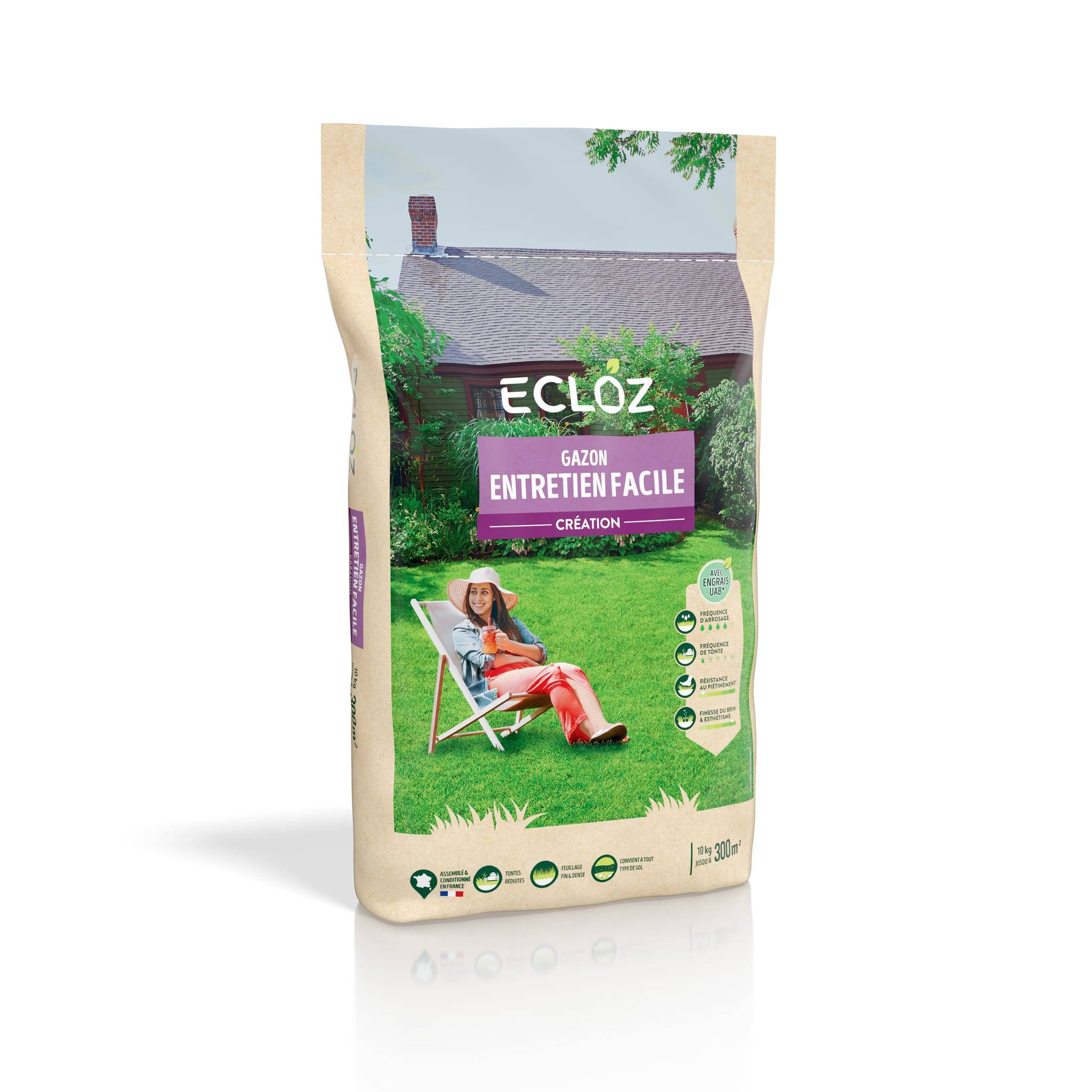 Ecloz - Gazon entretien facile 10 kg