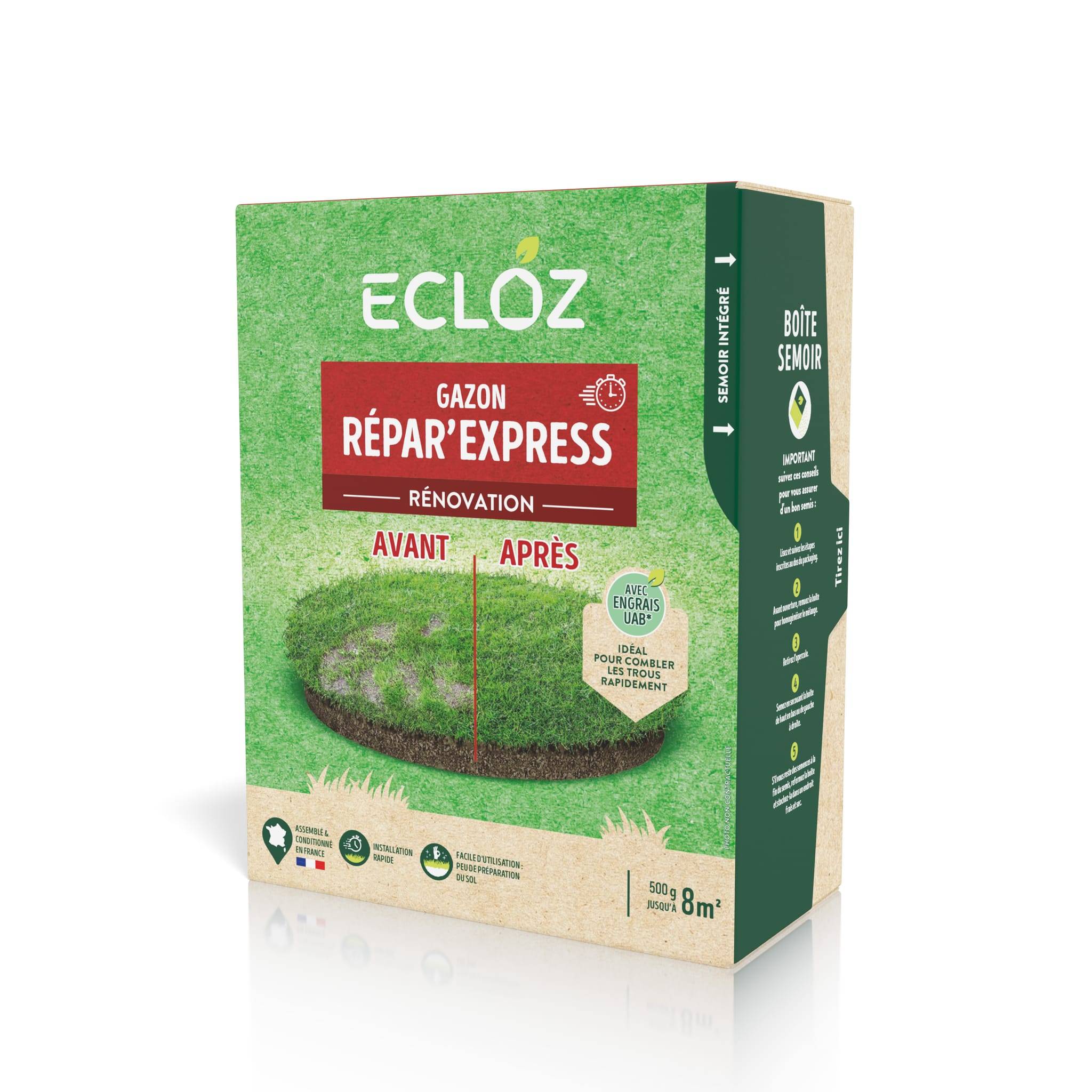 Ecloz - Gazon répar'express 500 g