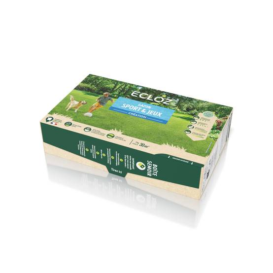 Ecloz - Semences de gazon - Sport & jeux 1 kg - ECLOZ - Image 3
