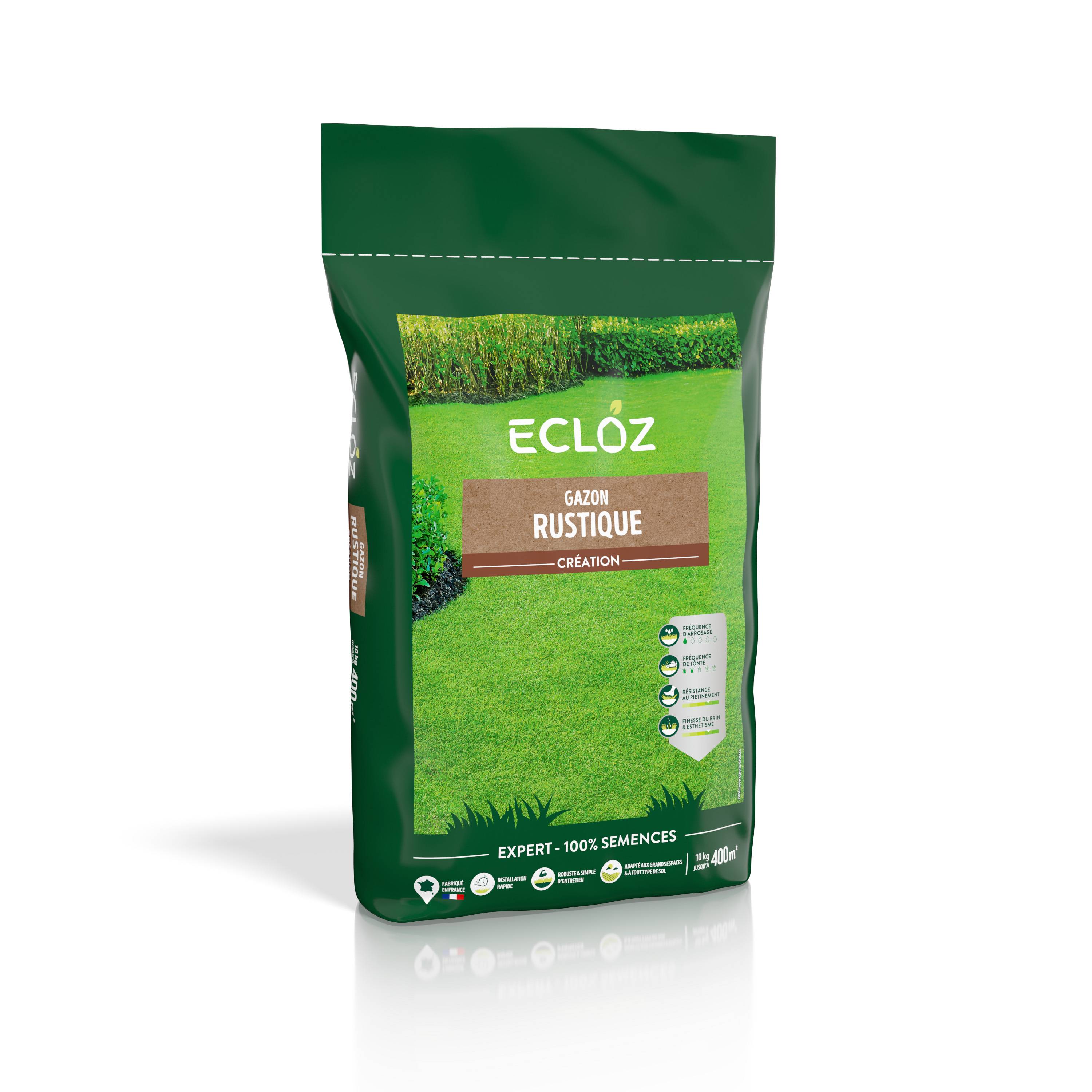 Ecloz - Semences de gazon | Rustique EXPERT 10 kg - ECLOZ - Image 1
