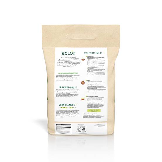 Ecloz - Semences de gazon | Prairie universelle 5 kg - ECLOZ - Image 2
