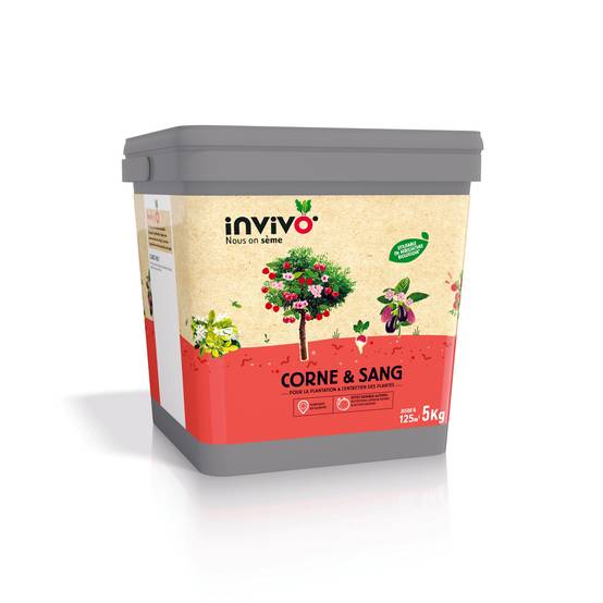 Invivo Nous On Sème - Engrais Corne & Sang Seau 5kg - INVIVO Nous on sème - Image 3