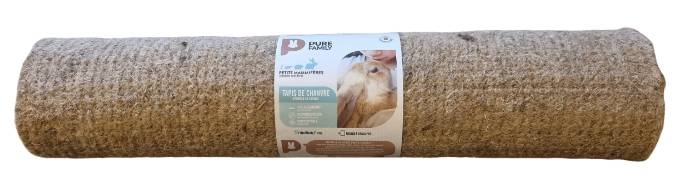 Pure Family - Tapis de chanvre roulé L.110 x l.50 cm - PURE FAMILY - Image 1