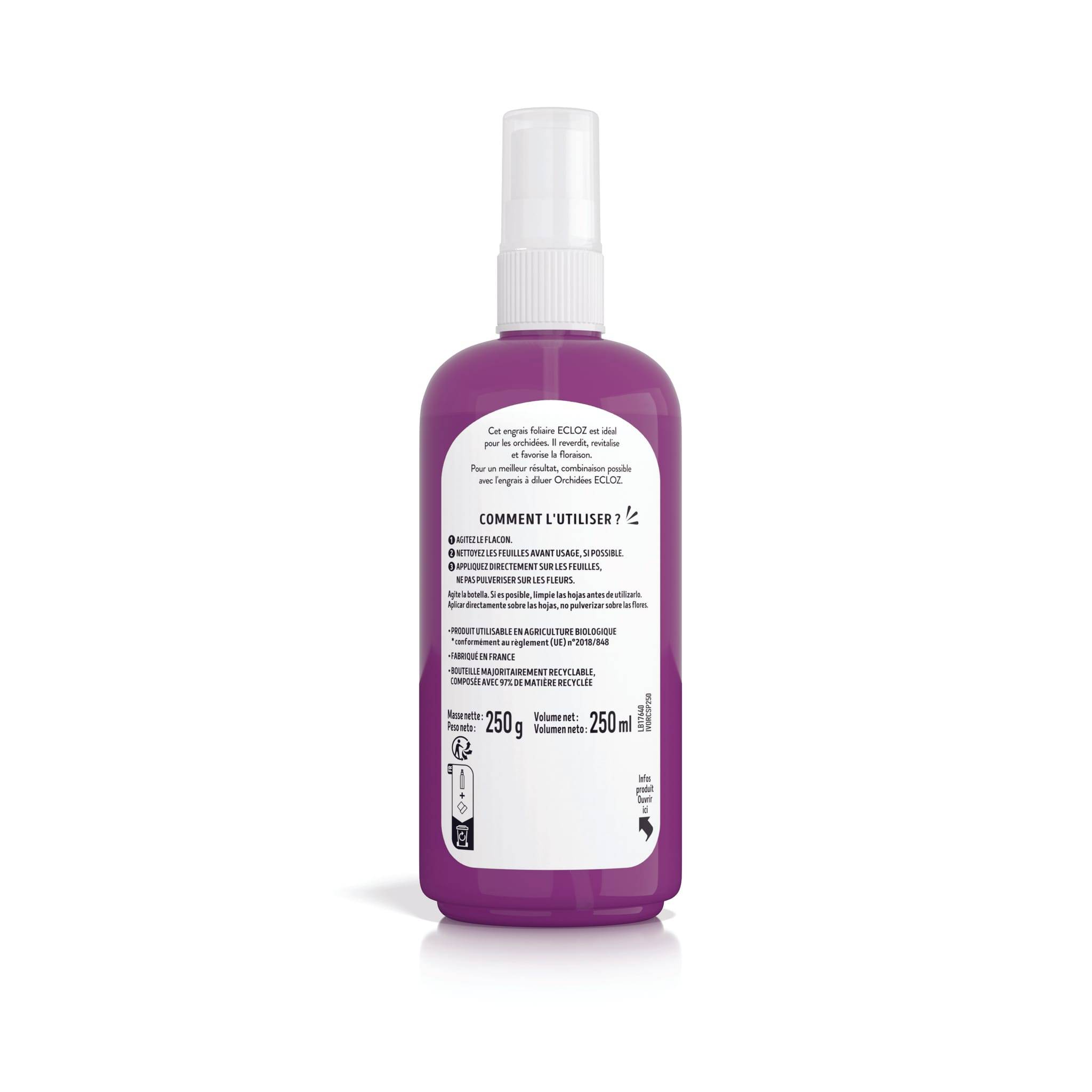 Ecloz - Engrais pour orchidées Spray 250ml - ECLOZ - Image 2