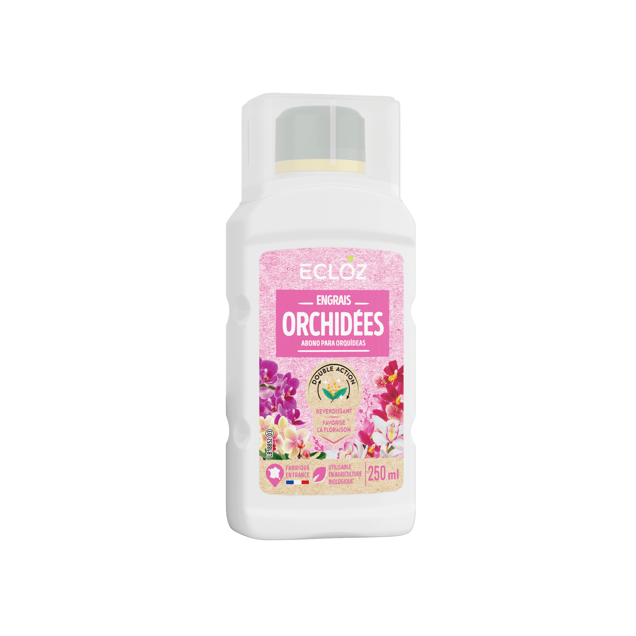 Ecloz - Engrais pour orchidées - 250ml - ECLOZ