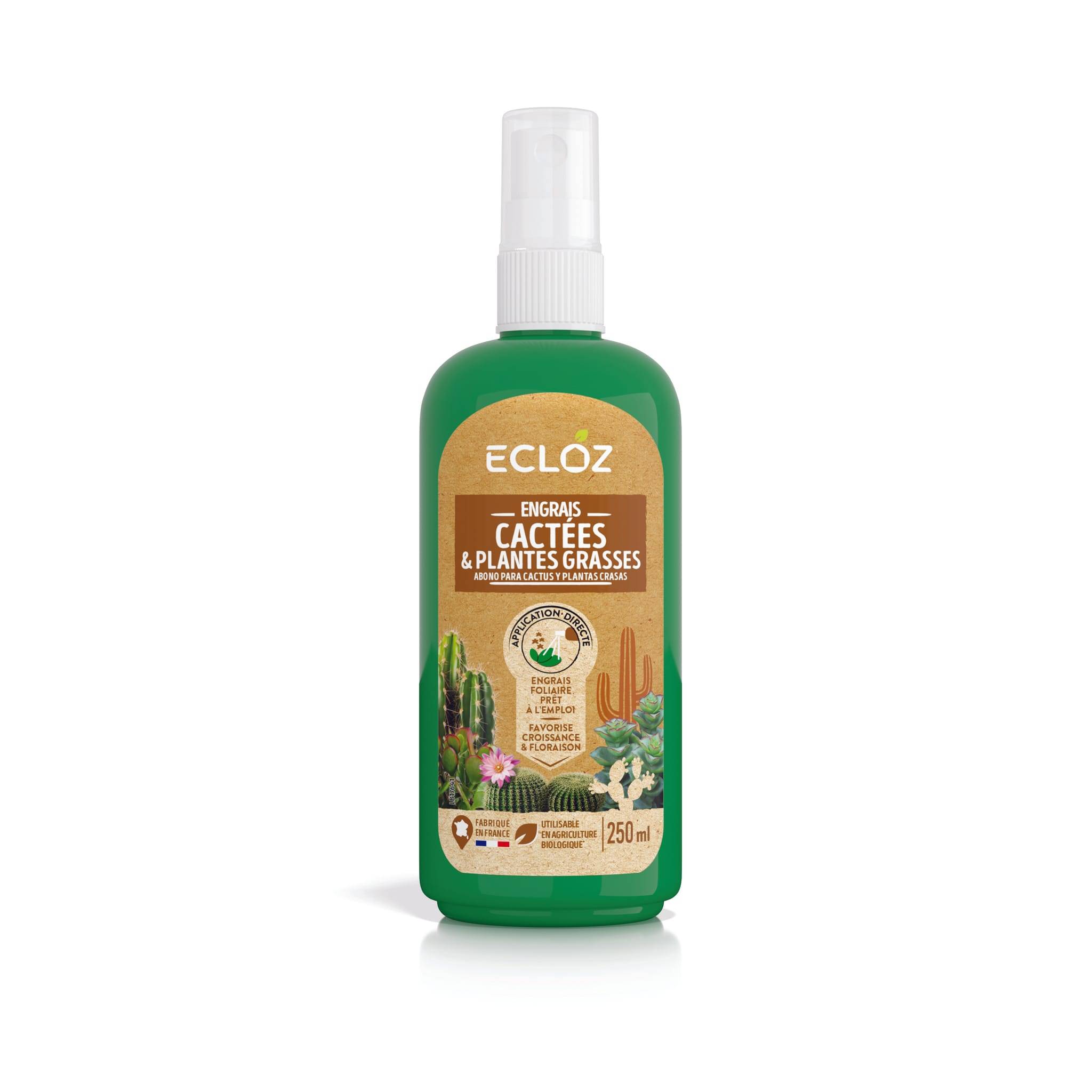 Ecloz - Engrais pour cactées et plantes grasses spray 250ml - ECLOZ - Image 1