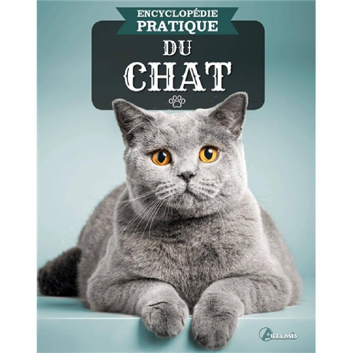 Encyclopédie pratique du chat grand format L.28.2 cm H.22.1 cm - Collectif