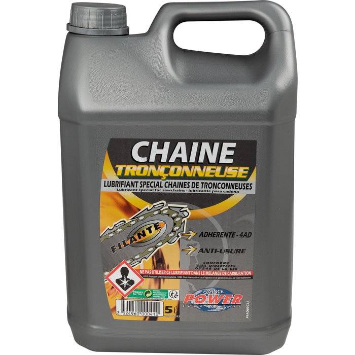 Minerva-Oil - Huile filante spéciale chaîne tronçonneuse - 5L - MINERVA