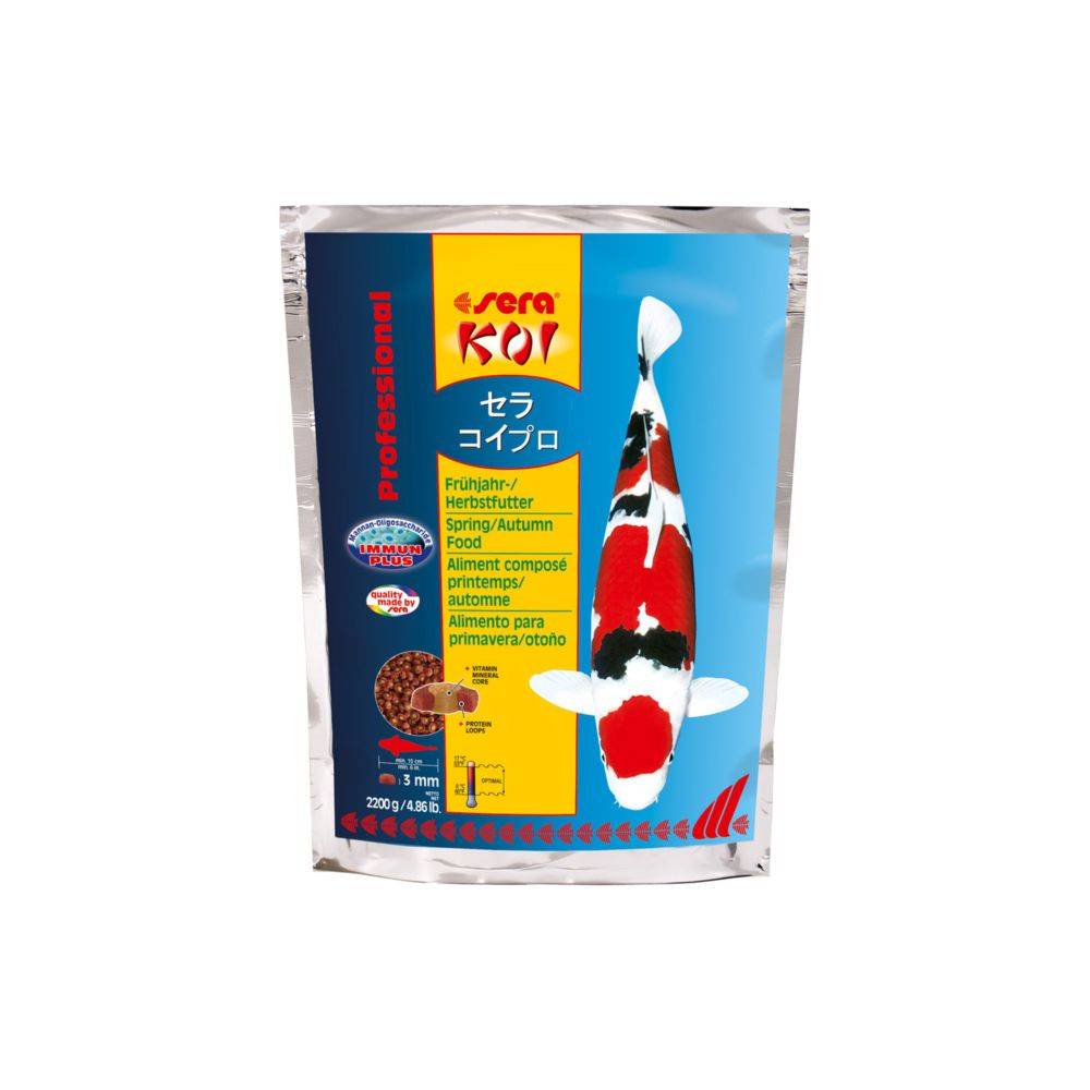 Sera - Nourriture pour Carpe Koi Professional Printemps/Automne 2,2 kg - Image 1