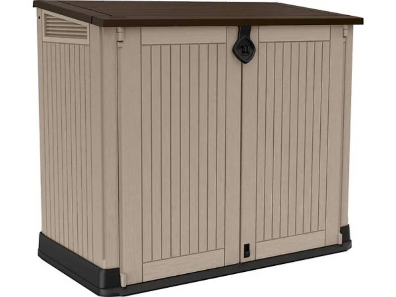 Coffre de jardin en résine Multifonctions 880L keter Beige - Image 3