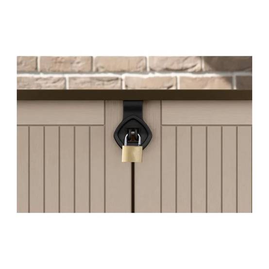 Coffre de jardin en résine Multifonctions 880L keter Beige - Image 10