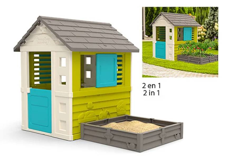 Maison Enfants Plastique Anti-UV – SMOBY
