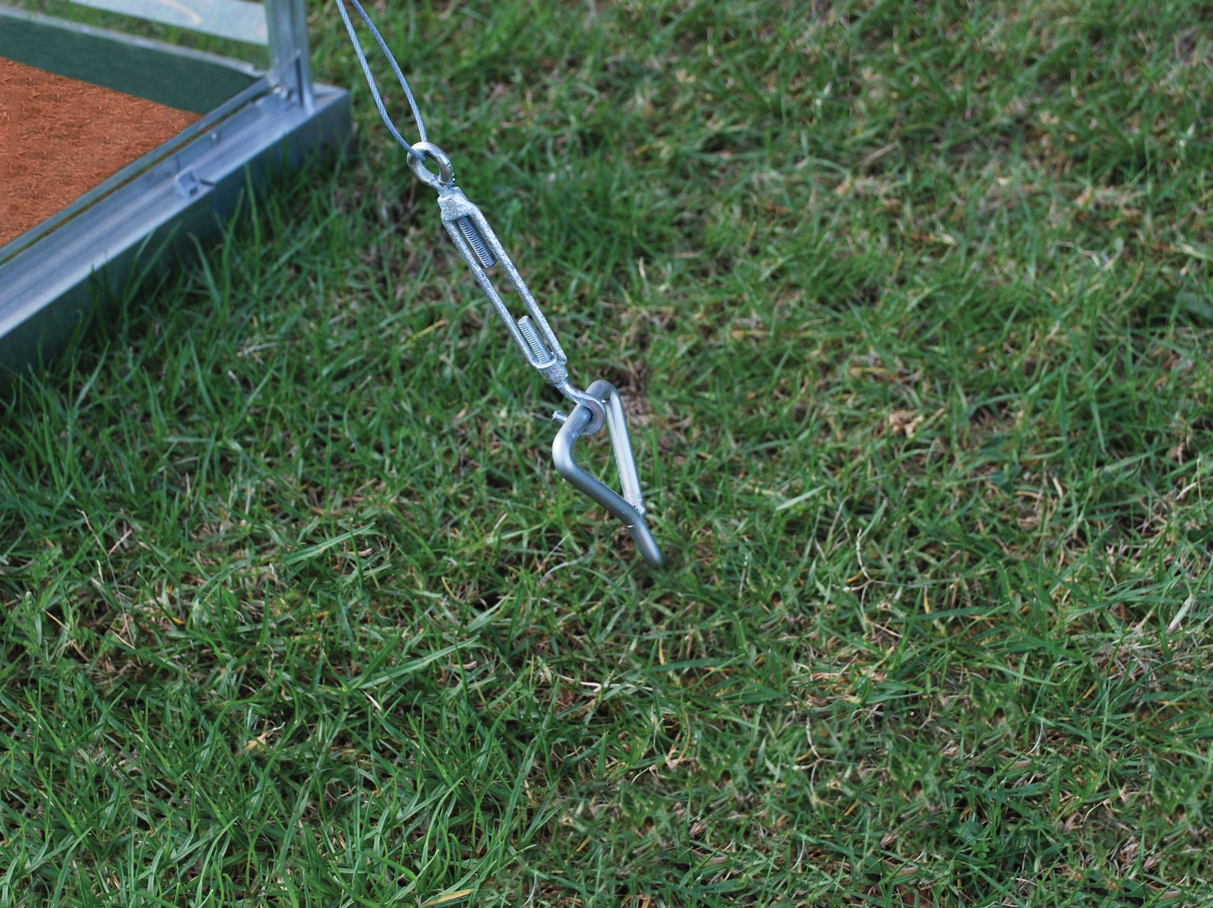 Palram - Kit d'ancrage Serre et Abris de Jardin - PALRAM - Image 5