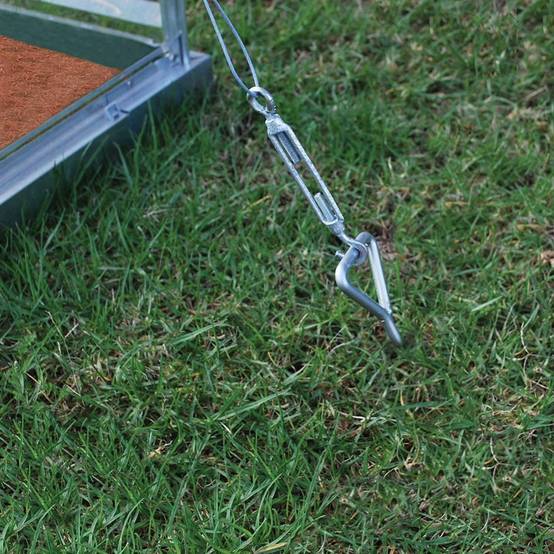 Palram - Kit d'ancrage Serre et Abris de Jardin - PALRAM - Image 13