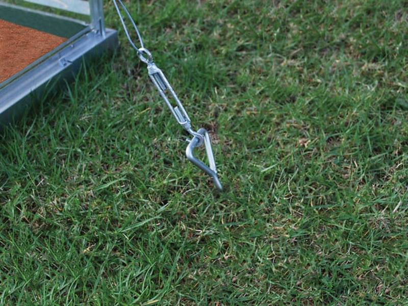 Palram - Kit d'ancrage Serre et Abris de Jardin - PALRAM - Image 19
