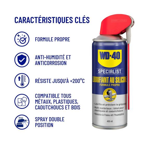 Lubrifiant au silicone - WD-40 - Image 3