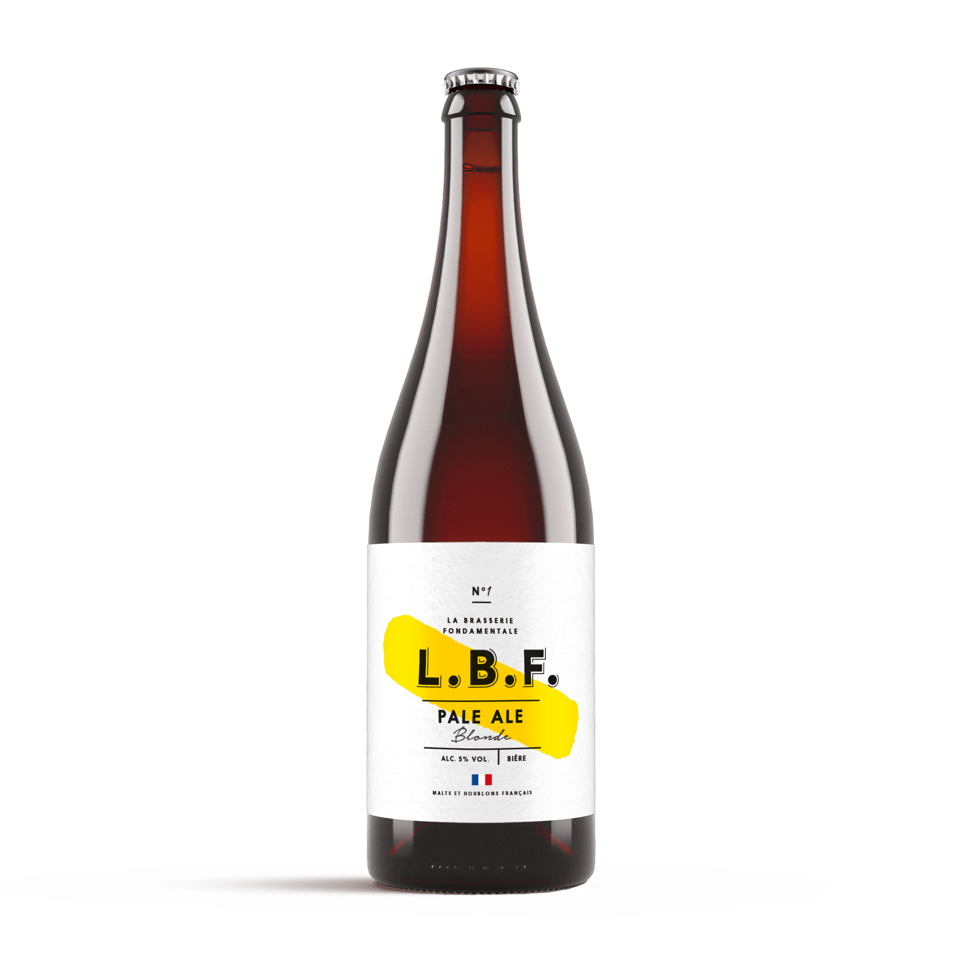 L.B.F. - Bouteille Bière Blonde L.B.F. (Pale Ale) 5° 75cl