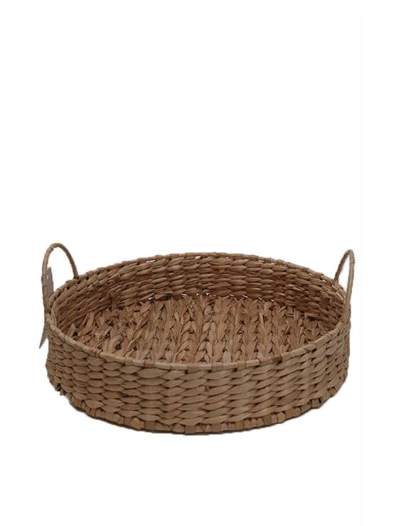 Ecloz - Plateau rond naturel avec anse - Ø. 28,5 cm - ECLOZ - Image 1