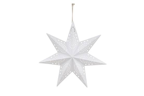 Ecloz - Suspension décorative de Noël - étoile en fer blanc - ECLOZ