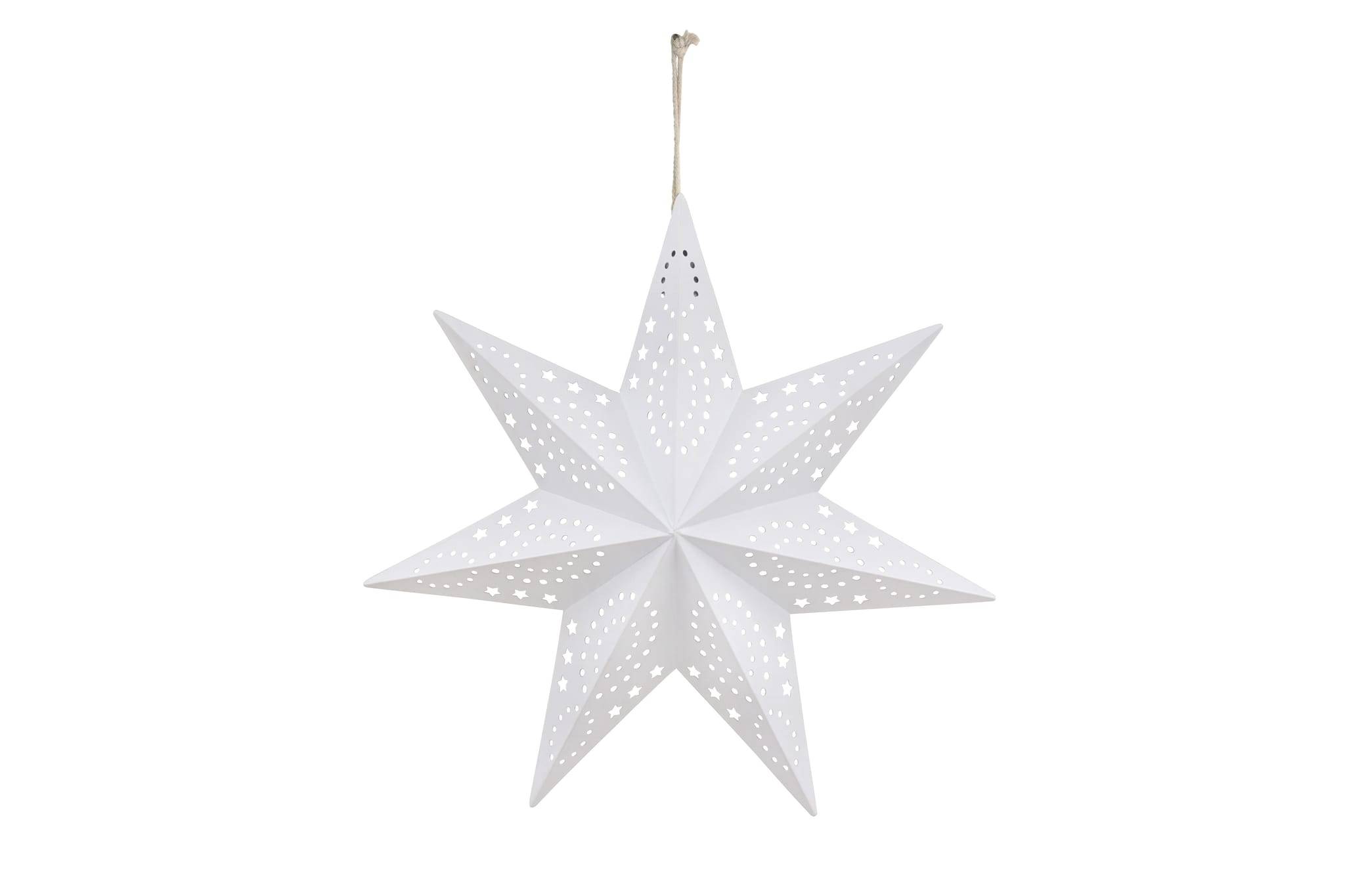 Ecloz - Suspension décorative de Noël - étoile en fer blanc - ECLOZ