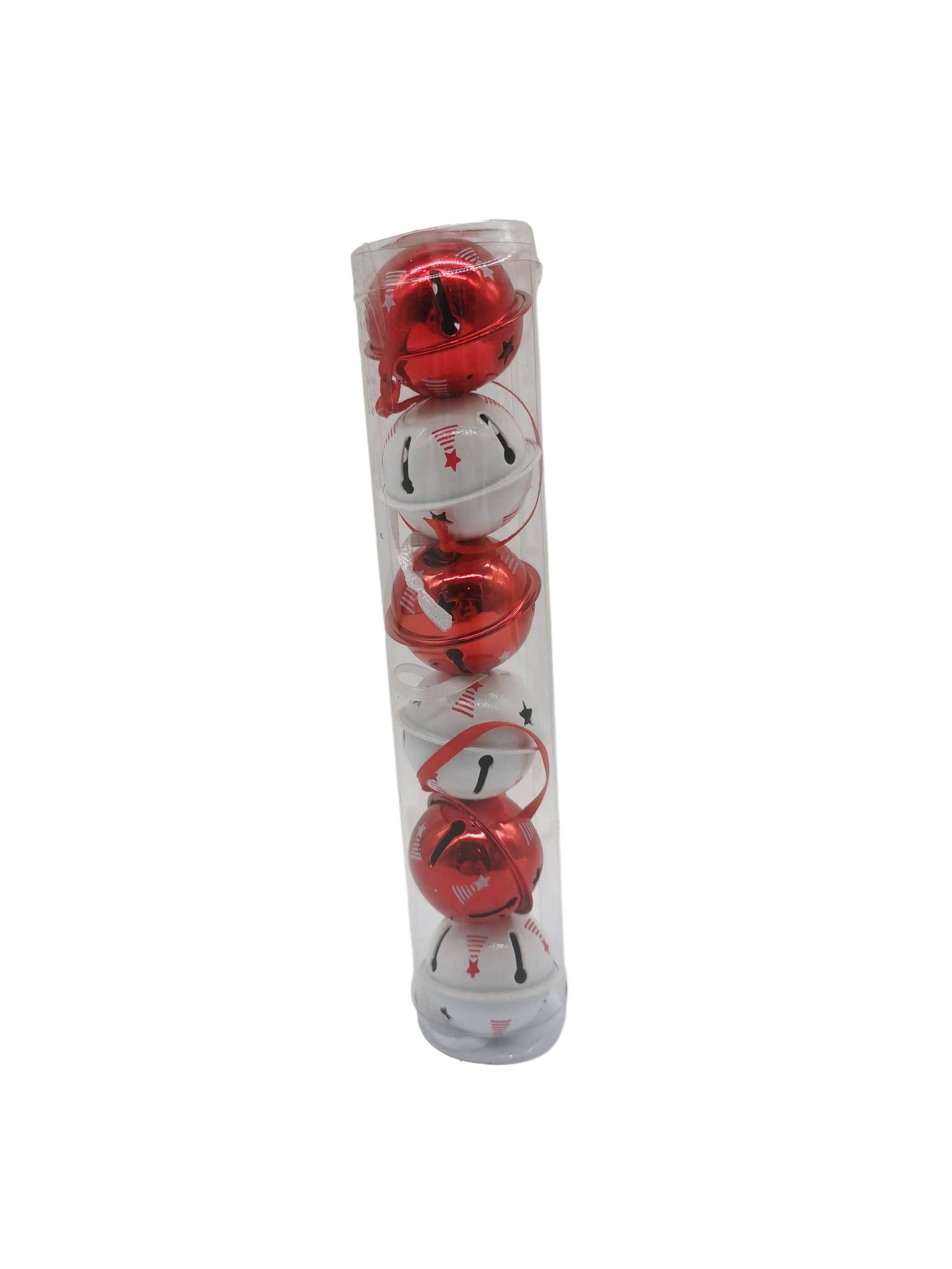 Ecloz - Lot de 6 grelots - rouge et blanc - ECLOZ