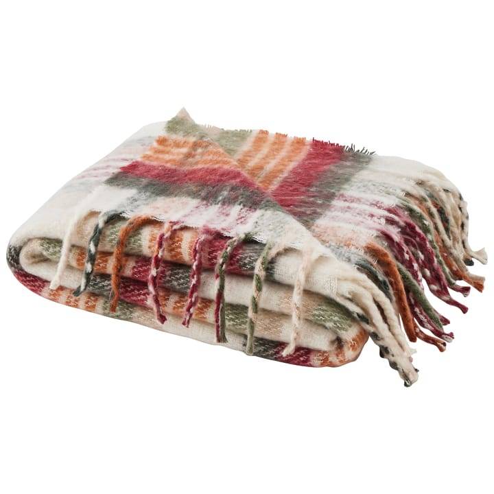Ecloz - Plaid avec franges - tartan rouge et vert - ECLOZ - Image 4