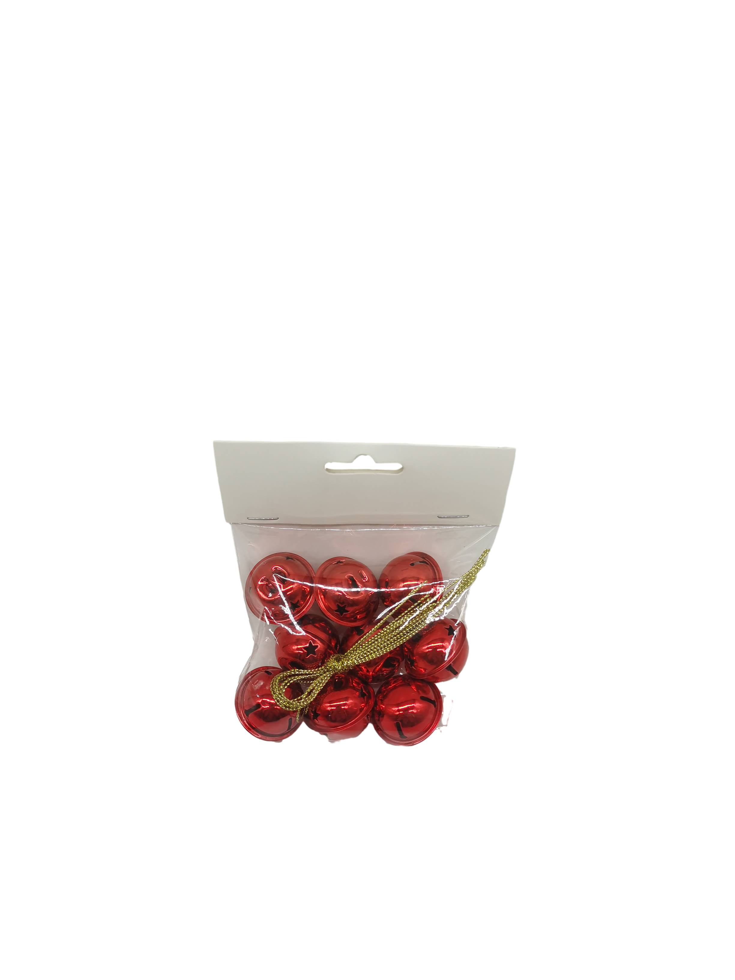 Ecloz - Sachet de grelots de noël rouge - ECLOZ