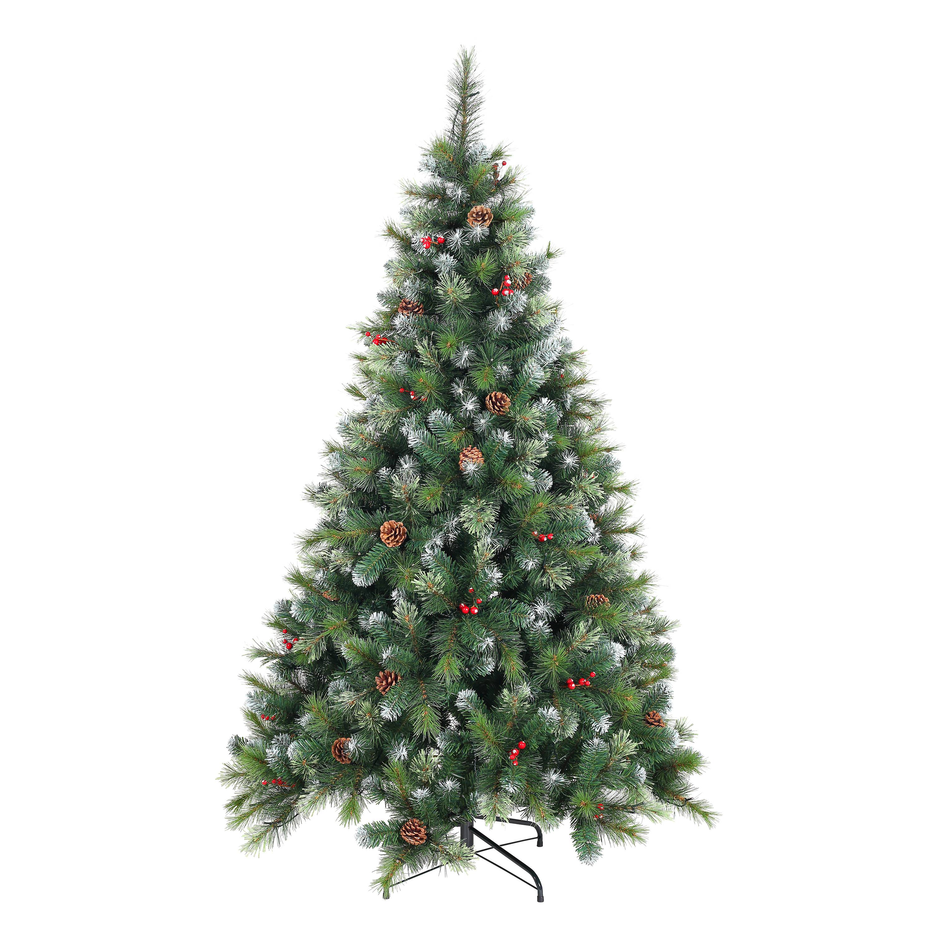 Ecloz - Sapin de Noël artificiel Valloire lumineux - 180 cm - ECLOZ - Image 6