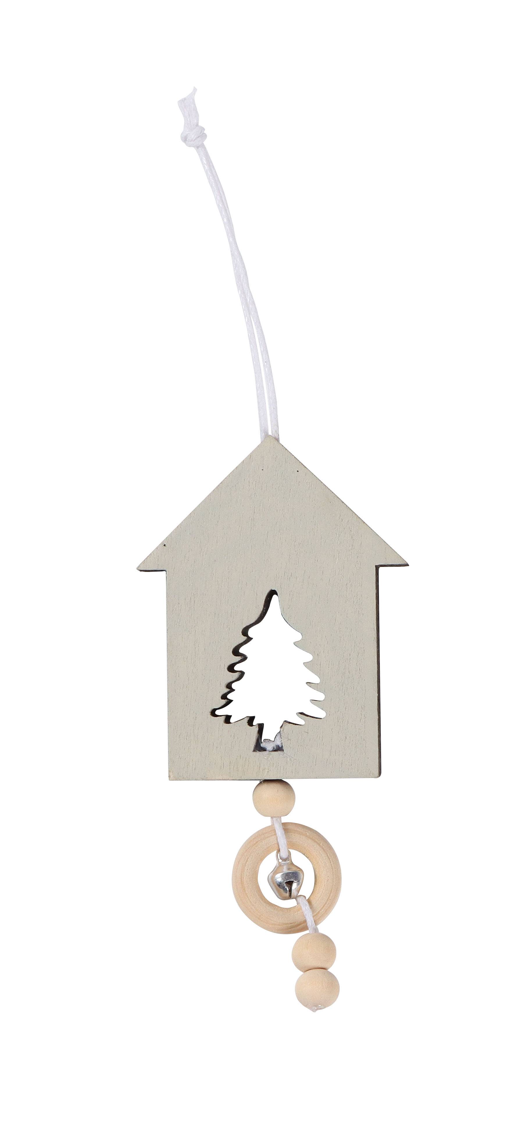 Ecloz - Suspension maison et sapin en bois - ECLOZ