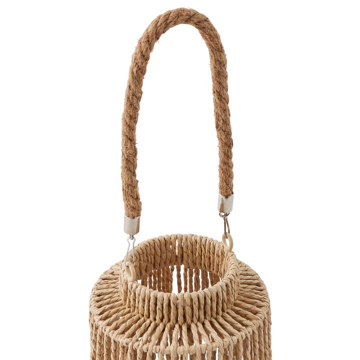 Ecloz - Lanterne avec ampoule en corde - beige  - ECLOZ - Image 2