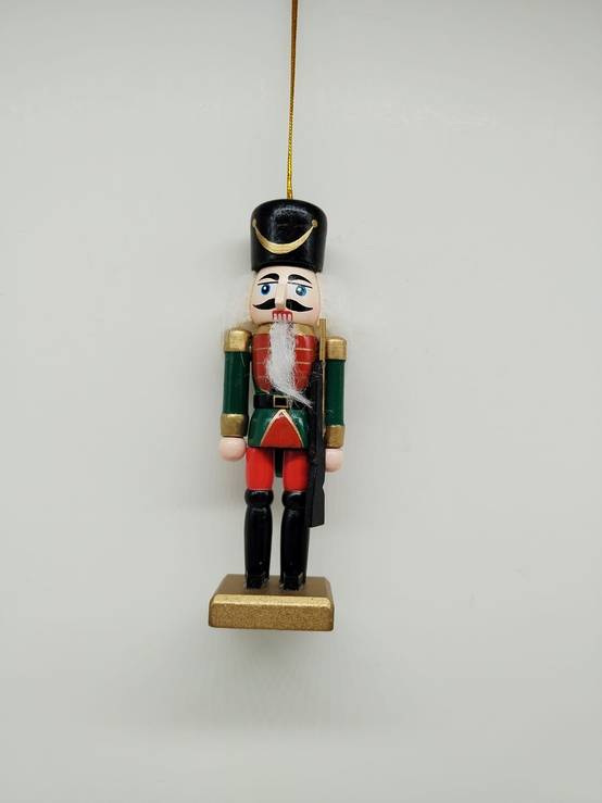 Ecloz - Suspension décorative de Noël - casse-noisette avec chapeau noir - ECLOZ - Image 1