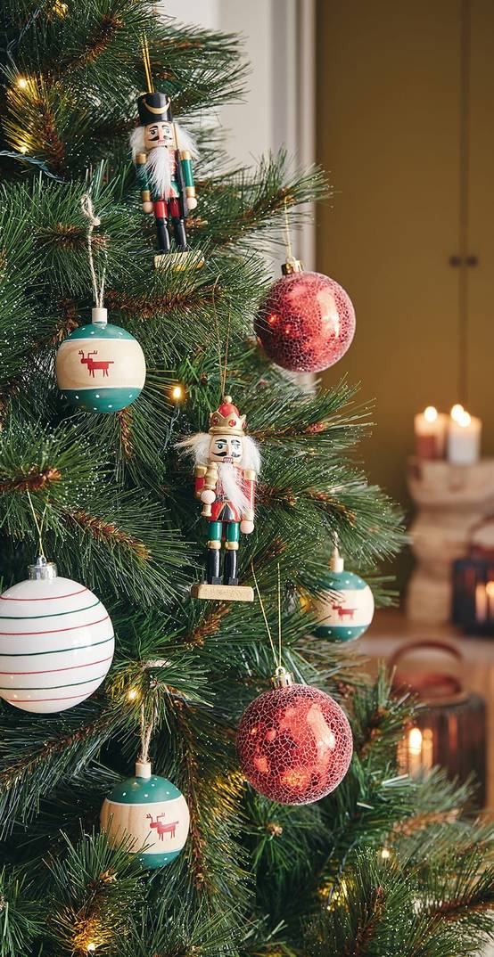 Ecloz - Suspension décorative de Noël - casse-noisette avec chapeau noir - ECLOZ - Image 3