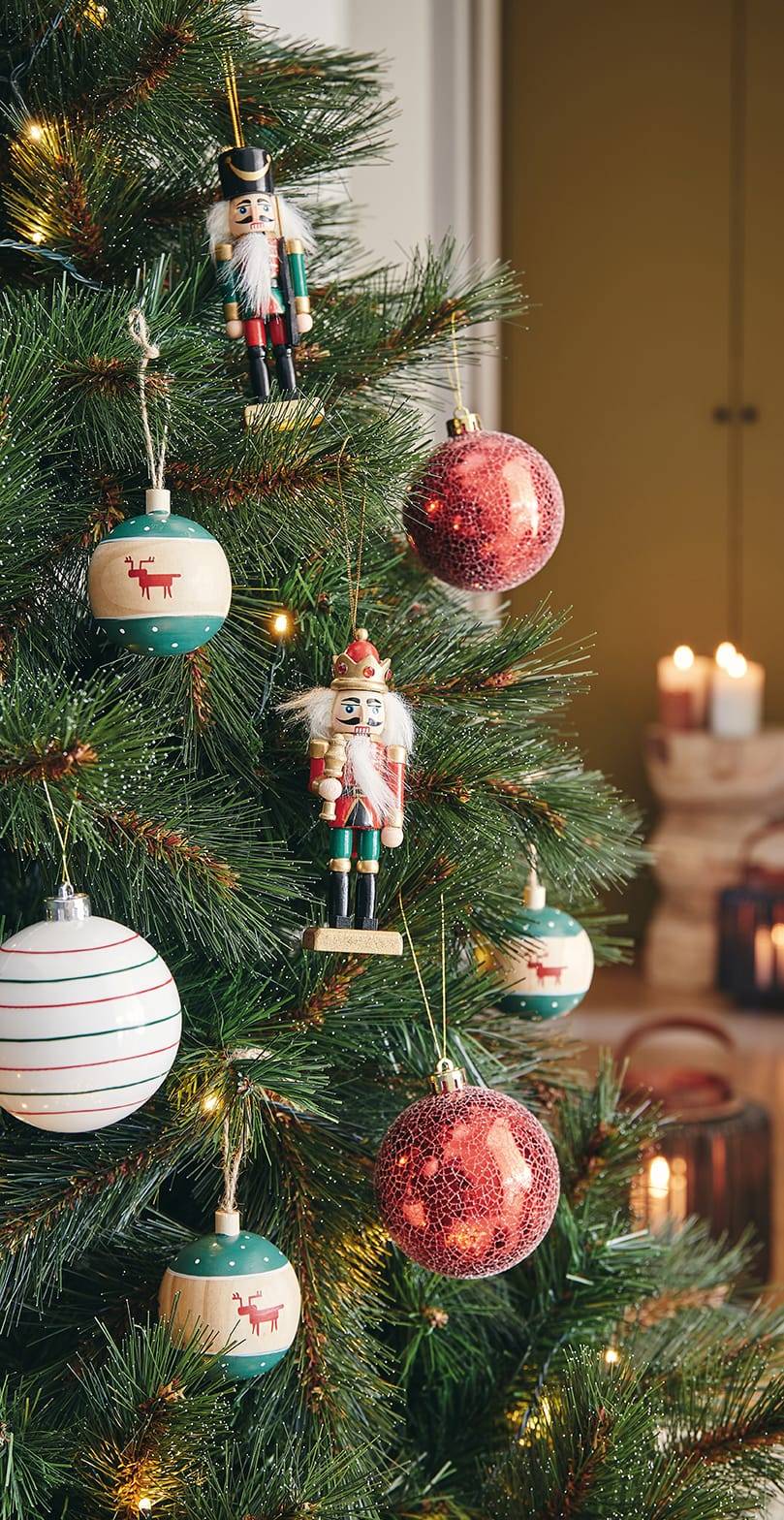 Ecloz - Suspension décorative de Noël - casse-noisette avec chapeau noir - ECLOZ - Image 3