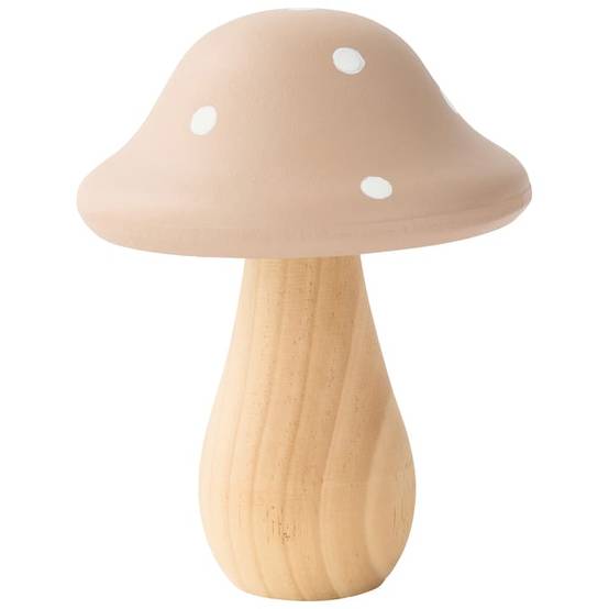 Ecloz - Champignon déco marron à pois blancs Ø14 x H.25 cm- ECLOZ - Image 2