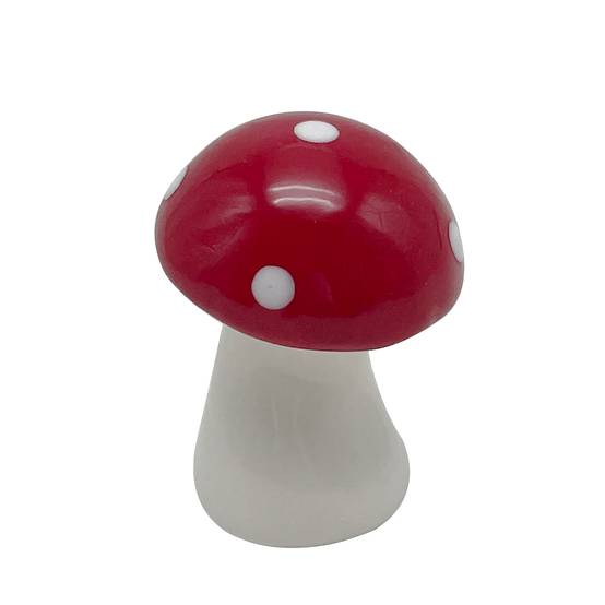 Ecloz - Champignon déco - rouge et blanc - H. 5 cm - ECLOZ