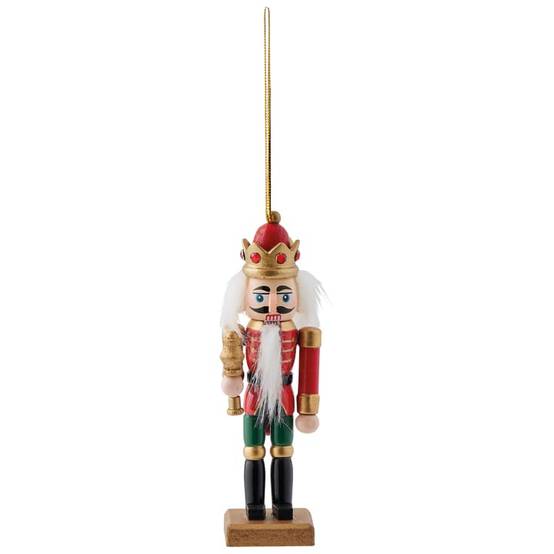 Ecloz - Suspension décorative de Noël - casse-noisette avec chapeau or - ECLOZ - Image 2