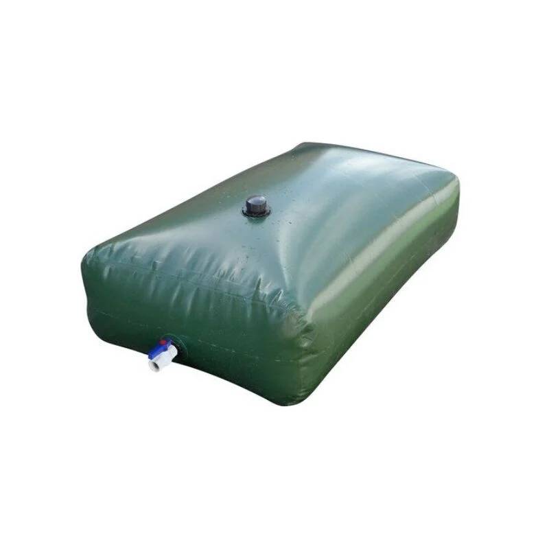 Jardibric - Récupérateur d'eau de pluie 500L souple PVC vert - JARDIBRIC - Image 2