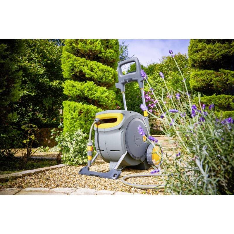 Hozelock - Dévidoir automatique sur roues Auto Reel Mobile avec tuyau L.35 m - HOZELOCK - Image 2