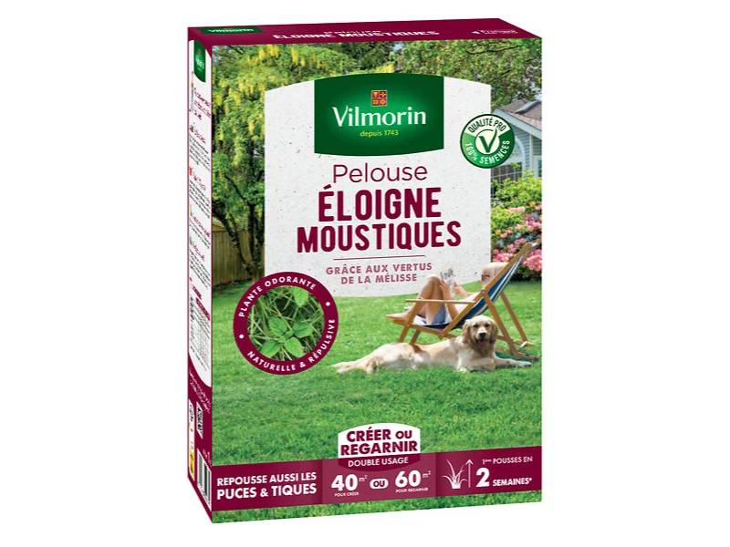 Vilmorin - Pelouse Mélisse Graminées Éloigne Moustiques 1kg - VILMORIN - Image 5