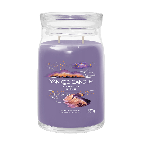 Yankee Candle - Bougie Signature Nuit Etoilée Yankee Candle - grande jarre