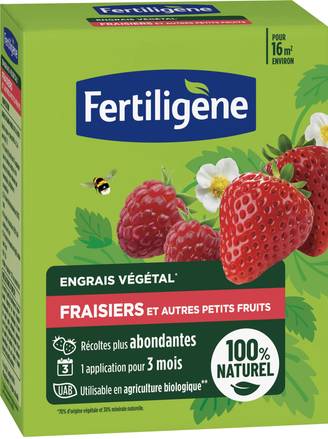 Fertiligène - Engrais fraisiers et autres petits fruits 1,2 kg - Fertiligène