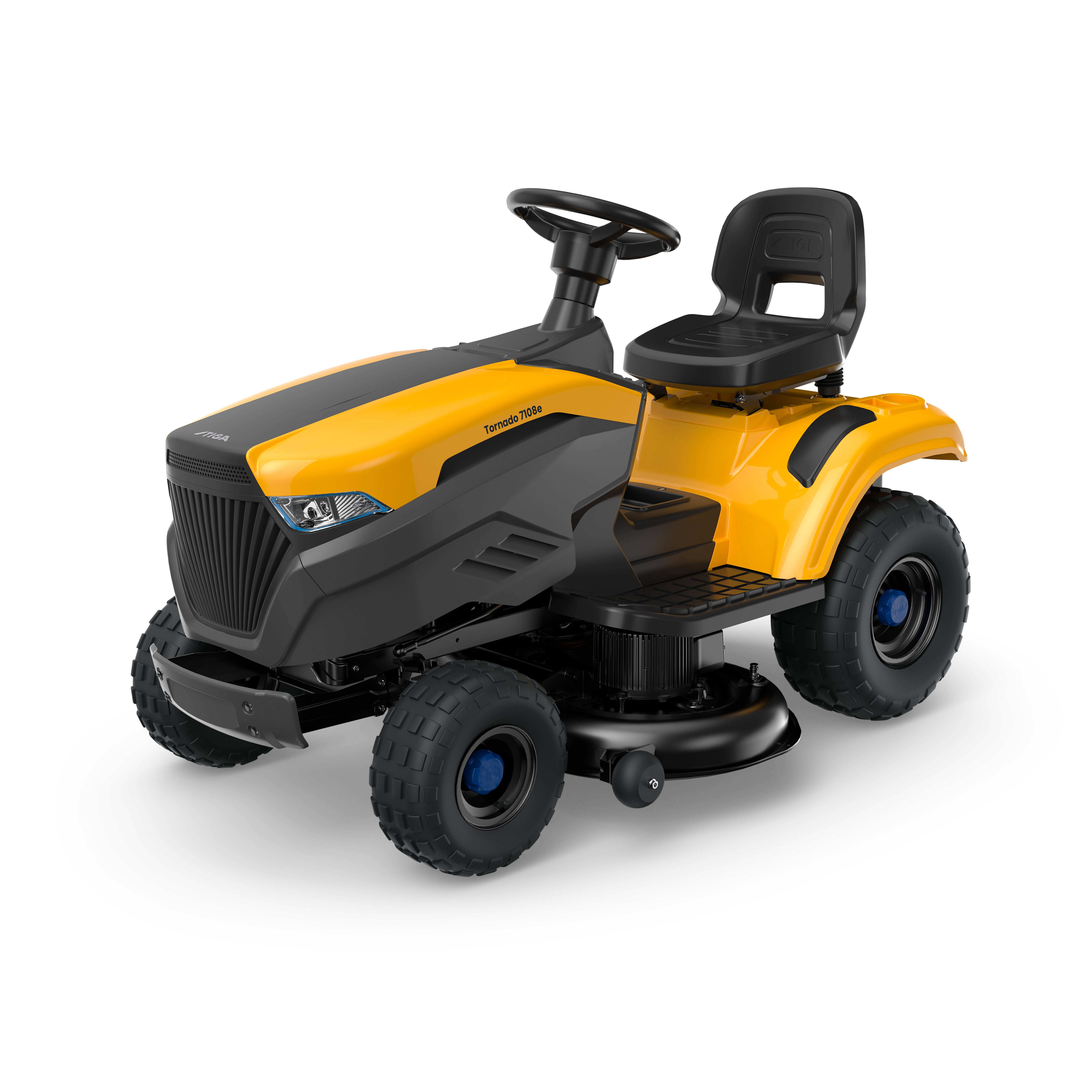 Stiga - Tracteur Tornado 7108e, batterie 64 Ah, One Pedal Drive - STIGA