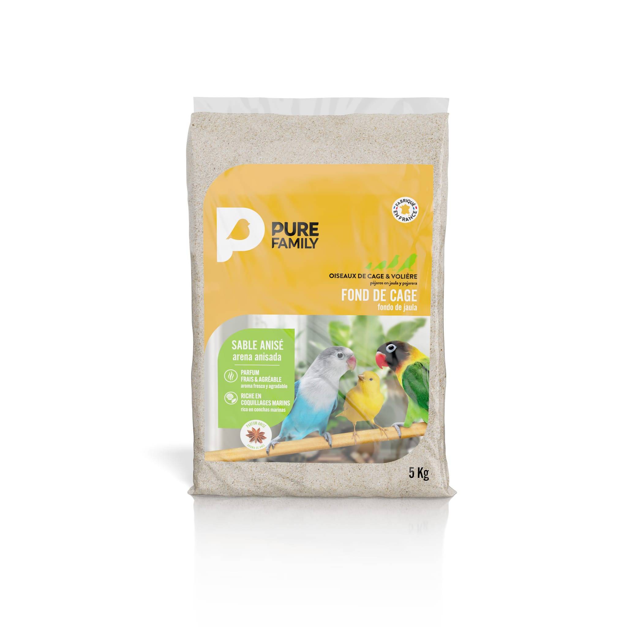 Pure Family - Fond de cage sable anis 5kg - Pure Family - Image 3
